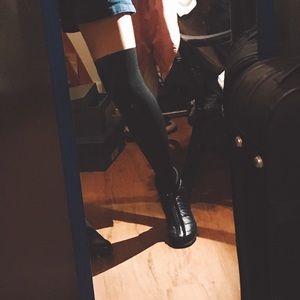 Winter Shoe - Crystal Black Nylon High Top